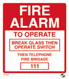 Fire Alarm Operation Dial 111